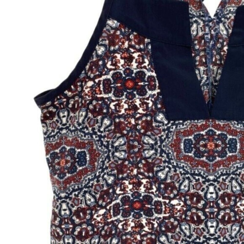 Athleta Medallion Dunes Boho Tassel Halter Tank Top - Picture 8 of 13